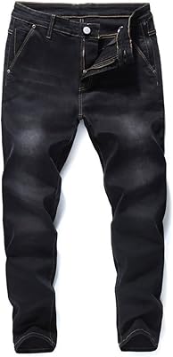 Waxfix jeans doublés pour hommes jeans d'affaires jeans de loisirs classiques styles