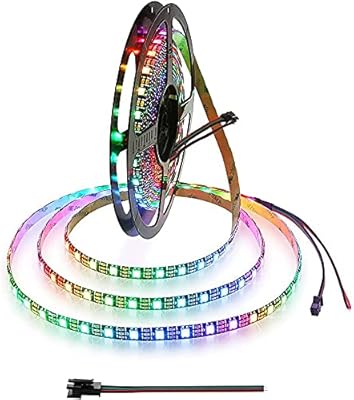 Zpt electronics ws2812b rgb 300 bande lumineuse led programmable couleurs de rêve 15