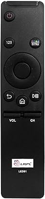 Télécommande led lribl compatible avec samsung smart tv 4k ultra hd (uhd) (bn59-01259b)