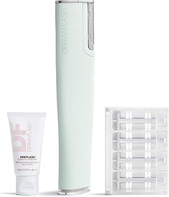 Appareil derma flash lux plus, anti-âge, exfoliation, épilation, outil de dermaplaning avec technologie