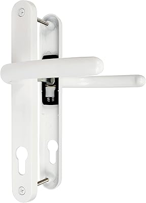 Jeu de poignées de porte fab & fix upvc, blanches, 92 pièces