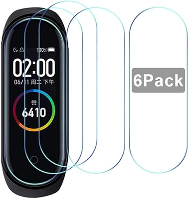 Wedamin protecteur d'écran compatible avec la montre xiaomi mi band 4 pack de 6. Des économies garanties sur chaque commande avec Diaytar