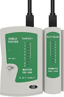 Testeur de câble lan rj45 rj11cat5 cat6 testeur de câble réseau portable outil