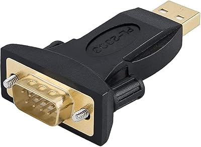 Adaptateur usb vers rs232 avec puce pl2303, création de câble adaptateur série usb vers db9 pour windows 10, 8.1, 8, 7, vista, xp, 2000, linux et mac os x 10.6 et supérieur, noir. Diaytar : Qualité professionnelle, prix grand public