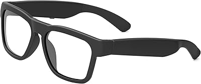 Lunettes de soleil oho audio, commande vocale et style d'oreille ouverte pour écouter