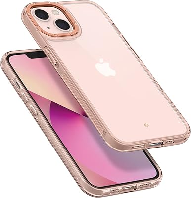 Coque transparente kissology skyfall compatible avec iphone 13 (2021) pour femmes et hommes