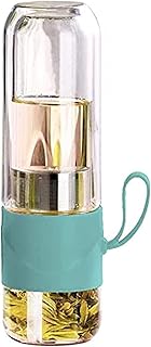 Tasse à thé en verre de 390 ml, bouteille à infuseur à thé
