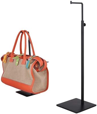 Support de sac à main de table réglable en métal et support d'affichage