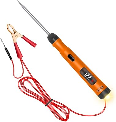 Testeur de circuit de voiture avec fil de 45", testeur de tension 5-30