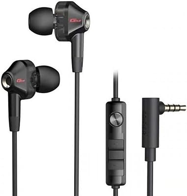 Écouteurs intra-auriculaires de jeu filaires edifier, avec haut-parleur intégré, noir, gm2 se bk