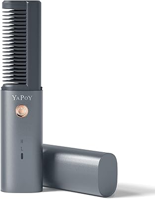 Lisseur de cheveux en céramique sans fil portable yaboy, lisseur de cheveux à