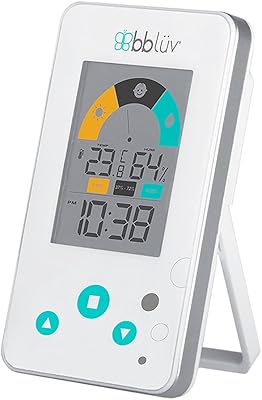 Thermomètre numérique 2 en 1 baby love pour chambre d'enfant d'egro