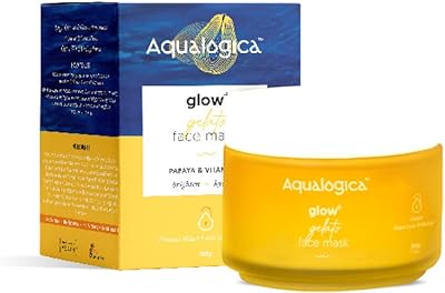 Aqualogica glow + gelato face pack pour éclaircir la peau, unifier le teint