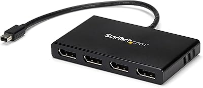 Startech.com mst mini switch 4 ports - 4k 30 hz - répartiteur mini