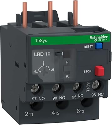 Relais thermique schneider electric lrd 4 à 6 a lrd10 de la série