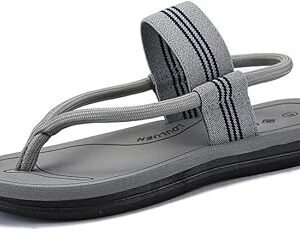 Sandales d'intérieur et d'extérieur décontractées pour hommes, tongs de plage antidérapantes et respirantes faites à la main pour la randonnée, semelle de massage à séchage rapide. Diaytar : Le discount nouvelle génération au Sénégal