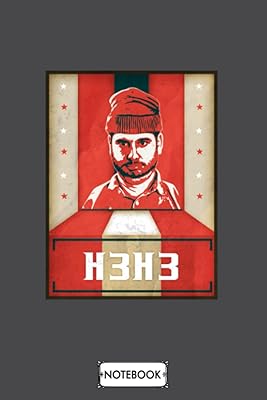 H3h3 ethan klein pour le président des médias sociaux carnet : papier ligné universitaire, 6 x 9 120 pages, journal, couverture finition mate, agenda, planificateur. Diaytar Sénégal : Simplicité, rapidité, économie