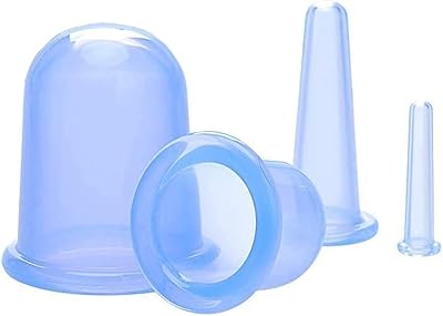 Ensemble de ventouses 4 pièces ventouses en silicone pour massage sous