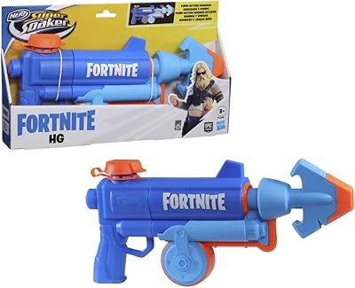 Nerf super soccer fortnite hg water blaster -- pompe de trempage pour jeux