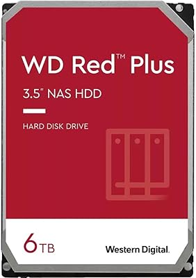 Disque dur western digital red plus nas western digital 6 to - 5