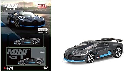 Modèle de voiture miniature à échelle réelle compatible avec la présentation bugatti divo 1/64 diecast car mgt00474. Diaytar : Qualité professionnelle, prix grand public