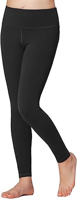 Leggings de sport pour petites filles pour la danse, l'exercice, la course à