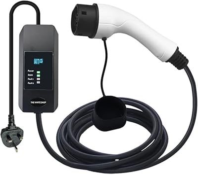 Chargeur portable de voiture électrique domestique de 16 pieds the white shop