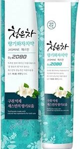Dentifrice à base de tisane 2080 chung eun (190 g) 4,4 oz x 3 paquets de soins dentaires bucco-dentaires coréens (jasmin-3 paquets). Diaytar : L'excellence du service, la douceur des prix