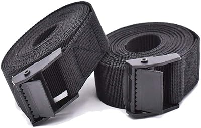 Sangles d'arrimage réglables et robustes pour motos, marchandises, camions, remorques et bagages