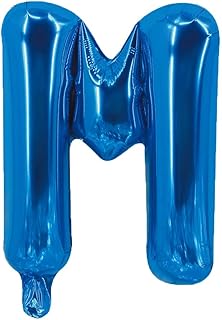 Ballon en aluminium party time en forme de lettres, 16 pouces, taille m