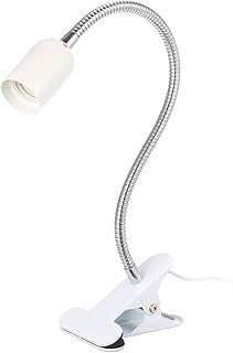 Lampe de bureau sur pied n|c ac 110-220v 50w e27 avec pince à