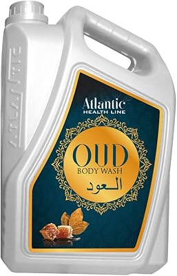 Lavage liquide antibactérien pour le corps atlantic skin care oud, savon nettoyant