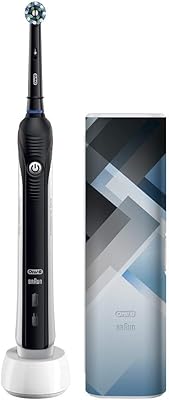 Brosse à dents électrique rechargeable oral b pro 2 2500, 2 modes, étui