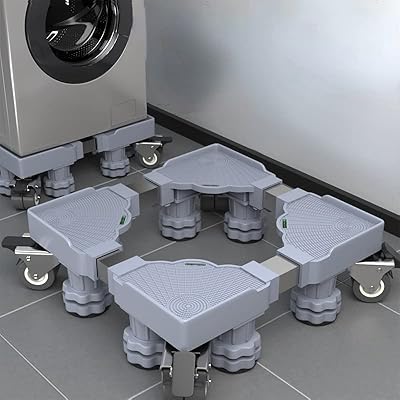 Support de base de machine à laver, coussin de pied augmenté pour réfrigérateur