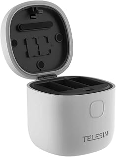 Chargeur de batterie telesin alien box pour gopro hero 11 10 9 avec