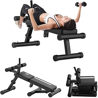 Banc abdominal et de musculation pliable altimax pour entraînement de force, hauteur