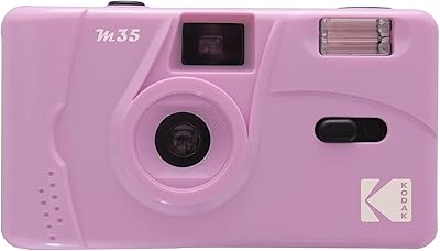 Appareil photo argentique 35 mm réutilisable m35, mise au point fixe et grand