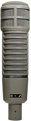 Microphone d'annonceur de diffusion électro-vocale re20 avec d variable