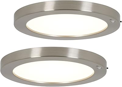 Éclairage d'armoire led artica lomo 2 pièces 1 200 lumens