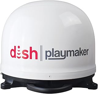 Antenne satellite automatique portable double wingard avec récepteur dish playmaker hd