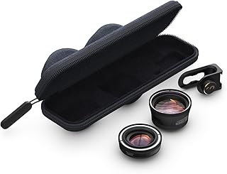 Kit de photographie pour smartphone avec objectif shaft cam pro pour iphone