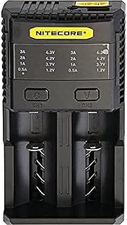 Chargeur rapide nightcore 3a sc2 16340/18650 / rcr123a /14500