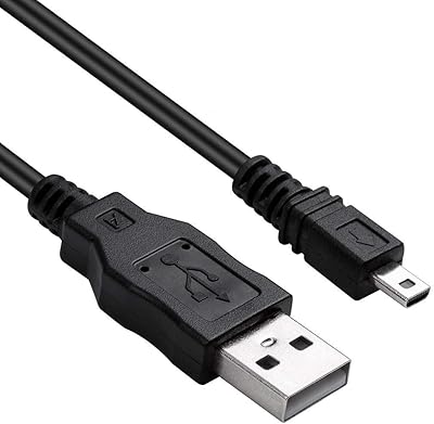 Câble usb de remplacement babs tech pour appareil photo numérique sony cybershot dsc-w800/dsc-w810