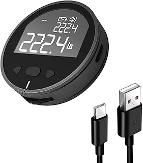 Mètre ruban numérique avec affichage led à mesurer cm-pieds-po 3 types d'unités