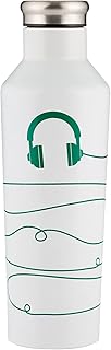 Bouteille en acier inoxydable à couleur changeante, 800 ml, blanc