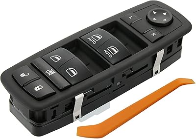 Zaposts interrupteur de vitre électrique principal compatible avec jeep grand cherokee 2011 2012