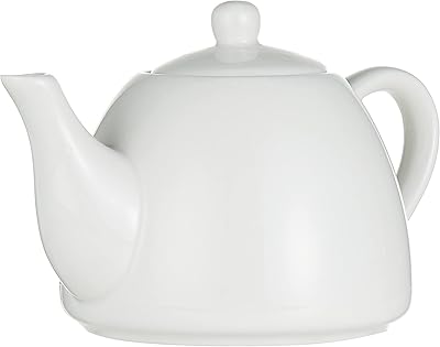 Théière en porcelaine porcelita 400 ml ivoire