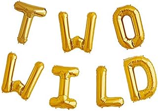 Ondel 16" ballons en aluminium avec lettres sauvages ballons en feuille d'or pour 2ème. Diaytar : Le discount nouvelle génération au Sénégal