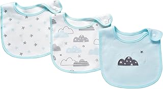 Bavoirs bandana bébé insulaires 100% coton pour garçons et filles unisexes pour la dentition