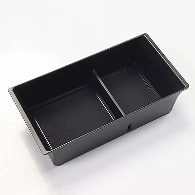 Boîte de rangement d'accoudoir central de voiture en plastique abs pour toyota land